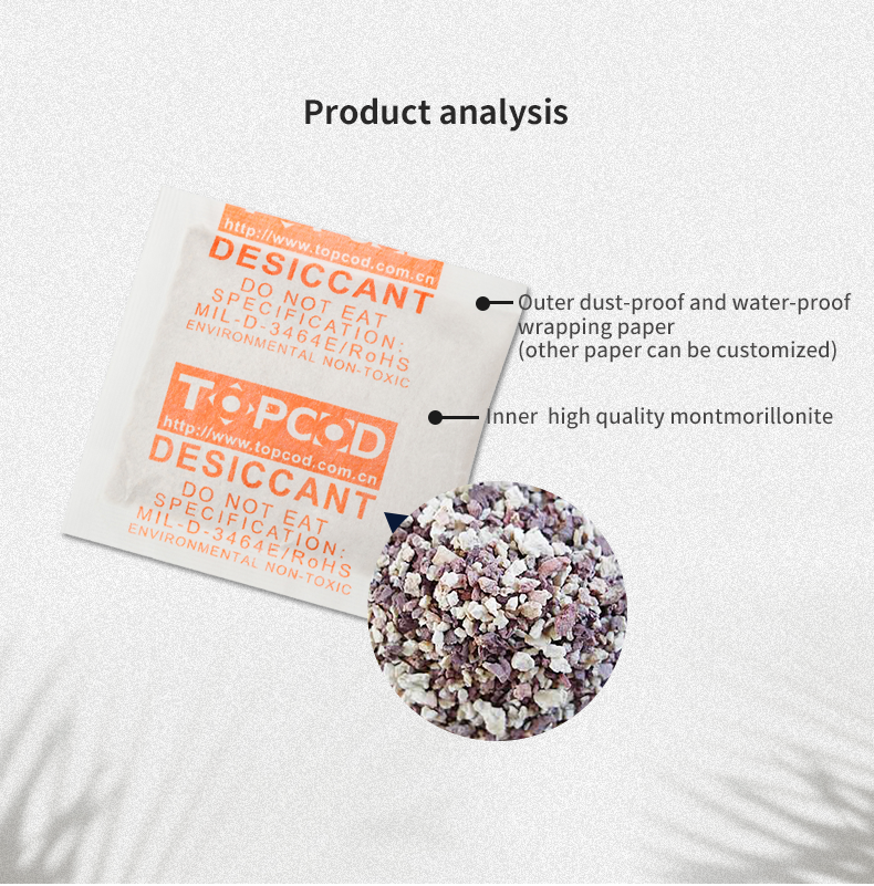 D&eacute;shydratant montmorillonite